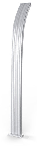 Doccia Solare da Esterno Giardino 30L Miscelatore Arkema Spring Inox Paint