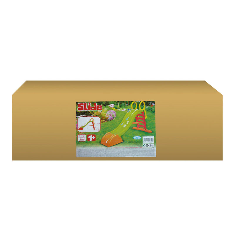 Scivolo per Bambini 180x84x100 cm in Plastica Multicolore 