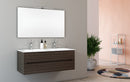 Mobile Bagno Sospeso 121cm TFT Swing Rovere Scuro