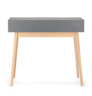 Consolle 2 Cassetti 90x40x79 cm Ordinary in Legno Grigio