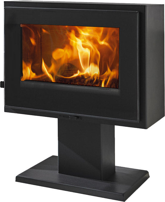 Stufa a Legna 6,7 kW 79,7x63,9x40 cm Verne Nera prezzo