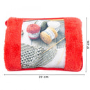 Borsa Acqua Calda Elettrica Scaldamani Ricaricabile Rosso