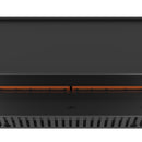 Camino a Vapore da Incasso 120x50x(19,8)x40 cm Invapo Inside C1200 con Ricarica Automatica in Acciaio Nero      
