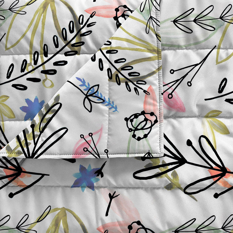 Trapuntino Estivo in Microfibra 100 gr con Stampa Provenza Basic Varie Misure