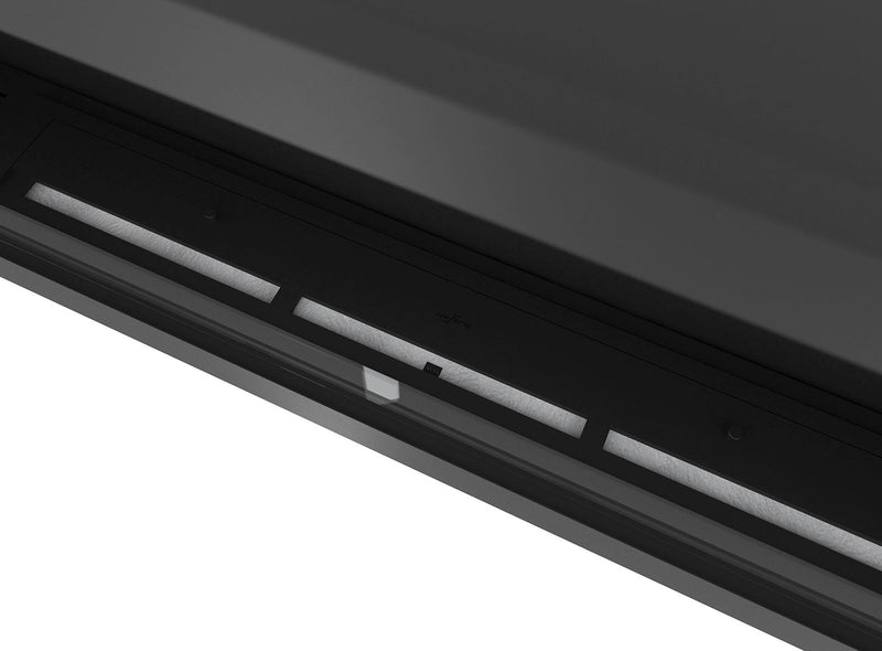 Camino a Bioetanolo da Incasso 50x22x150 cm Inside 1500 Nero con Vetro