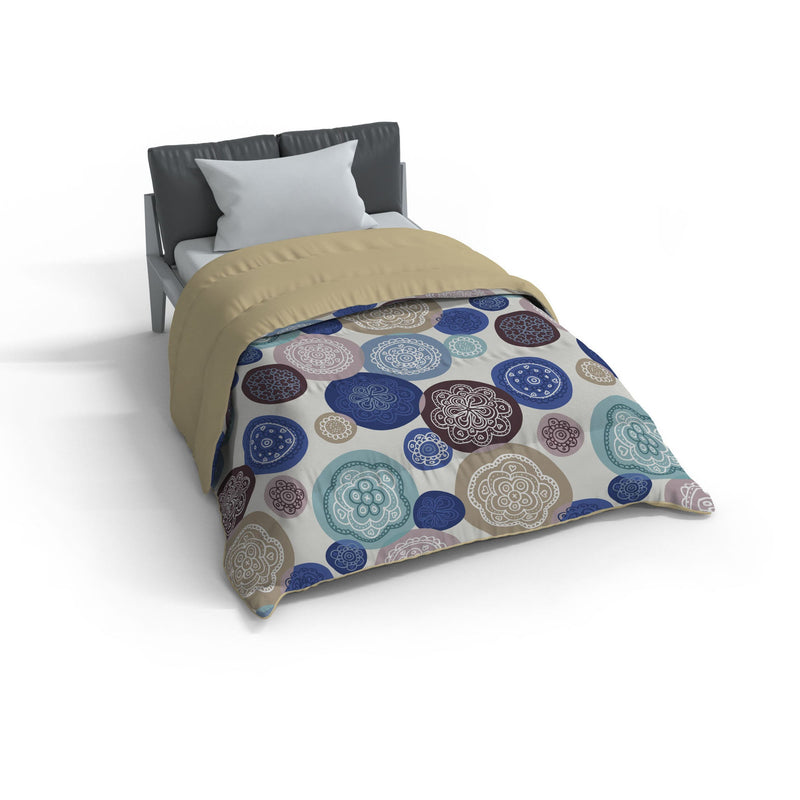 Trapunta Invernale Stampata in Microfibra 300gr Double Face Murrine Varie Misure