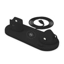 Stazione di Ricarica Wireless 6 in 1 Compatibile per  iPhone AirPods Apple Watch Nero