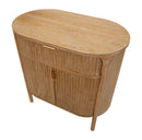 Mobiletto Goteborg 81x46x82 cm in Abete e MDF e Ferro      