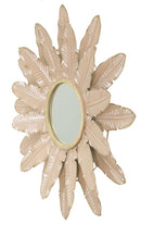 Specchio Glam Rosa 64,5x4,5 cm in Ferro Rosa
