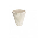 Vaso Medio Iris Ø29x36 cm in Fibra sintetica Bianco
