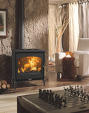 Stufa a Legna 8 kW 76x59,2x48 cm Castilla Nera