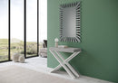Consolle Allungabile 90-196x40x77 cm in Nobilitato Grigio