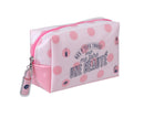 Set 12 Beauty Case per Bambini 14x6x9 cm per Trucchi da Viaggio Shiny Rosa