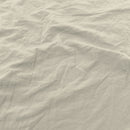 Copripiumino con Sacco e Federe Linea Water Washed Crema