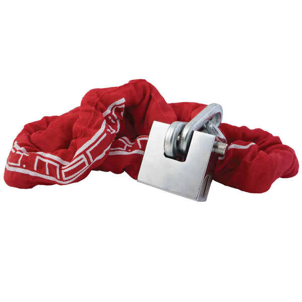 online Kit Antifurto Lucchetto e Catena 170 cm in Acciaio per Moto Scooter T.J. Marvin Z029 Rosso