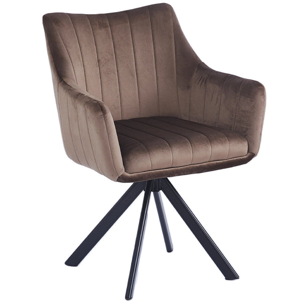 Poltrona Girevole Casa Ufficio Ergonomica Poltrona con Rivestimento Velluto Grigio prezzo