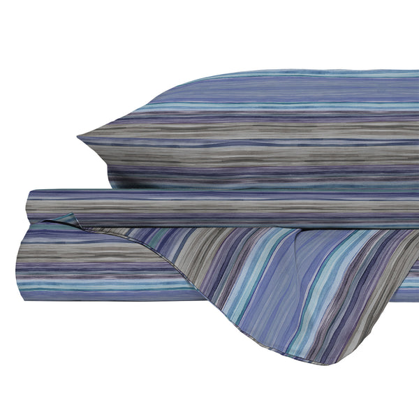 Copripiumino con Stampa sul Sacco e Federe Linea River Rio Blue Varie Misure acquista