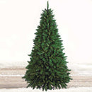 Albero di Natale New Tiffany Ø110x180 cm 723 Rami Super Folto con Base a Croce in PVC Verde      