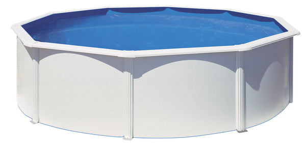 Piscina Rotonda Fuori Terra Ø460xh120 cm in Acciaio e PVC Gre Fidji acquista