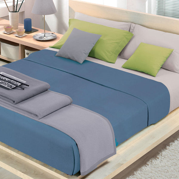 acquista Coperta Misto Cotone Cober Coprice Blu Jeans