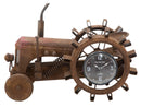 Orologio Trattore 43x20x23 cm in Ferro e MDF