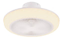 Plafoniera con Ventilatore da Interno a LED Ø46 cm Plastica Stella