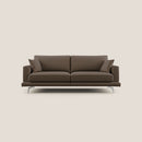 Divano 2 Posti 178x88x93 cm in Tessuto Marrone