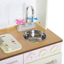 Cucina Giocattolo in Legno con Utensili Bianco 71x30x97.5 cm 