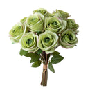 Set 3 Mazzi Artificiali Rose per 9 40 cm 