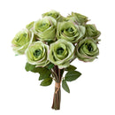 Set 3 Mazzi Artificiali Rose per 9 40 cm 