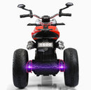 Moto Elettrica per Bambini 6V 3 Ruote Kidfun Rossa