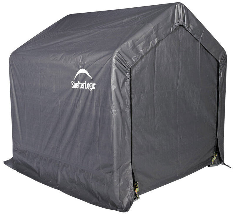 Capanno Box da Giardino Porta Utensili 180x180x180 cm in Acciaio e Polietilene