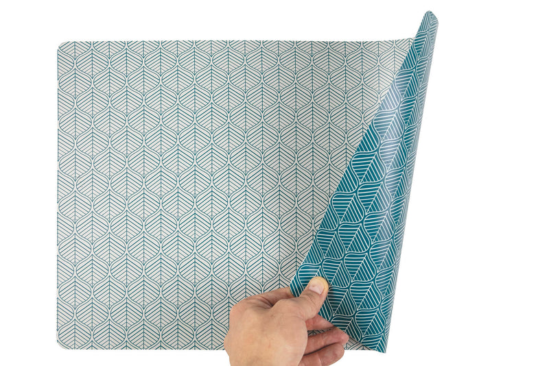 Set 6 Tovagliette Double Face 45x30 cm Villa d'Este Home Tivoli Bali Leaf