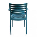 Poltrona Eveline 58,5x55,2x84 cm  in Polipropilene Verde