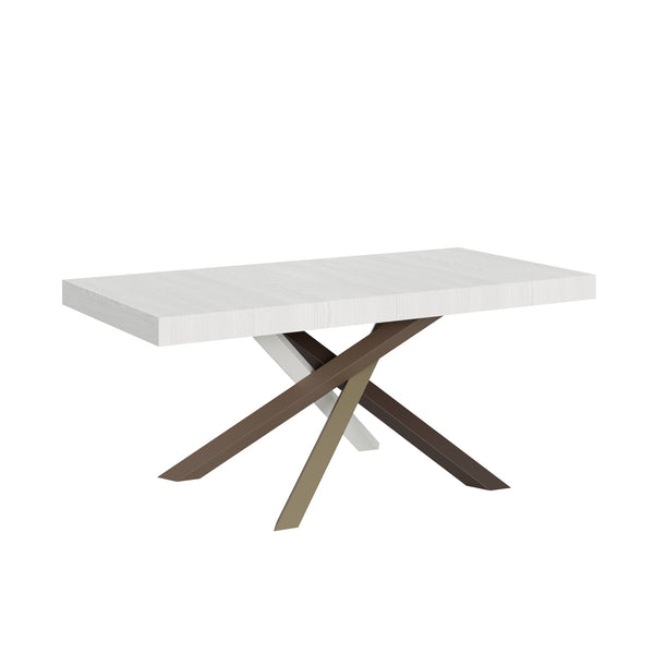 acquista Tavolo Allungabile 180-440x90x77 cm Volantis Bianco Frassino