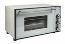 Forno Elettrico Ventilato 38 Litri 1800W con Vetro Kooper Great Stone Bianco