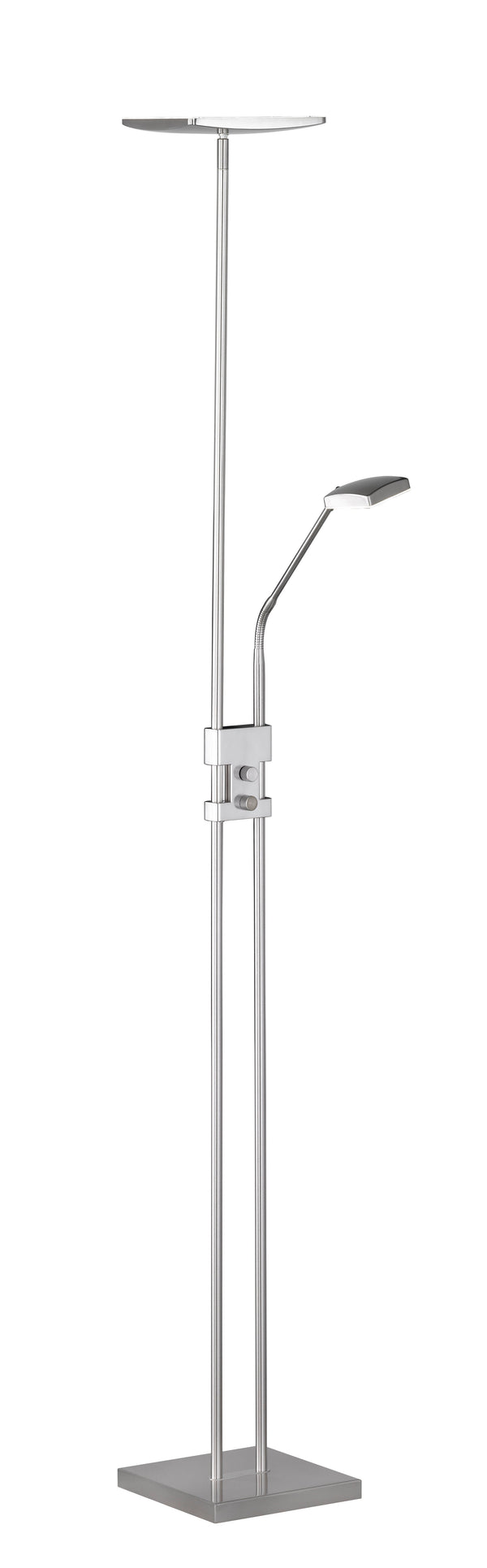 Piantana da Interno a LED in Metallo Nickel Opaco sconto