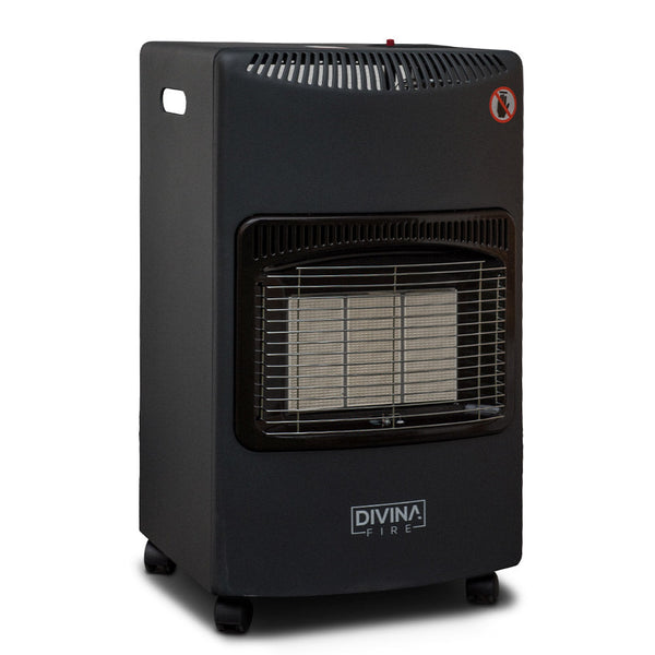 Stufa a Gas Gpl da Interno ad Infrarossi 4,2 kW Nera prezzo