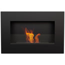 Camino a Bioetanolo da Parete 60x40 cm Flig Huston Nero