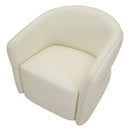 Poltrona Minsk 86x82x80 cm in Pino e MDF e Spugna e PU e Metallo      