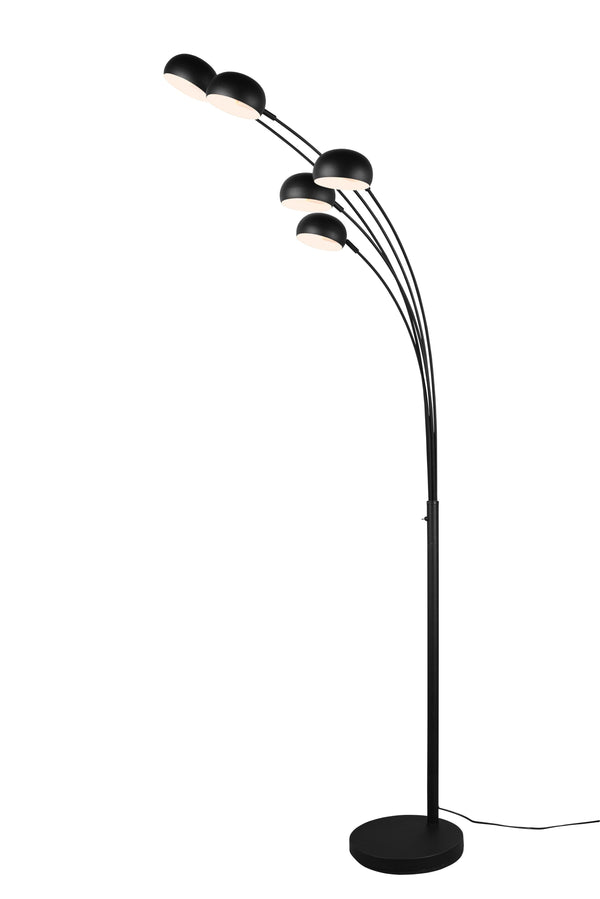 Piantana da Interno in Metallo Nero Opaco sconto