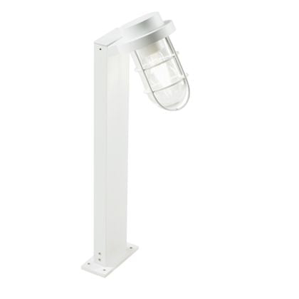 Lampada Palo da Giardino E27 40W in Alluminio Sovil Bianco sconto