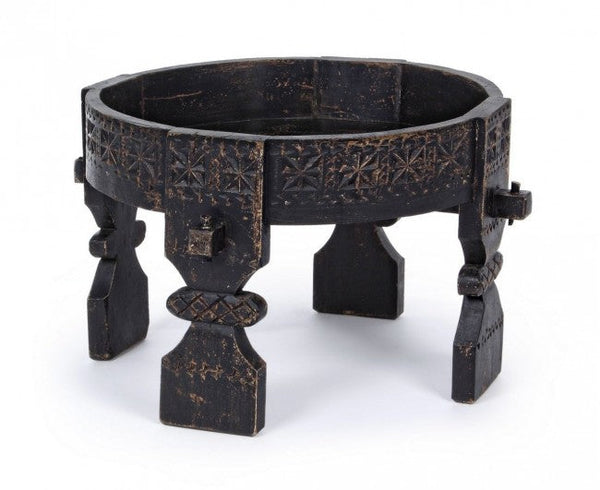 Tavolino Yasir Nero D50 Rotondo in Legno online