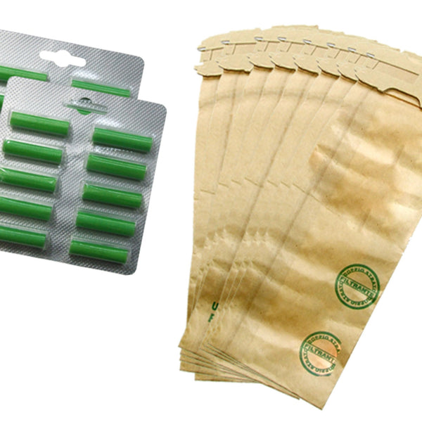 Sacchetto Folletto SACCHETTI SPAZZOLA FELTRO SETOLE PROFUMI PER FOLLETTO VORWERK Sacchi Aspirapolvere Folletto - Foto 3