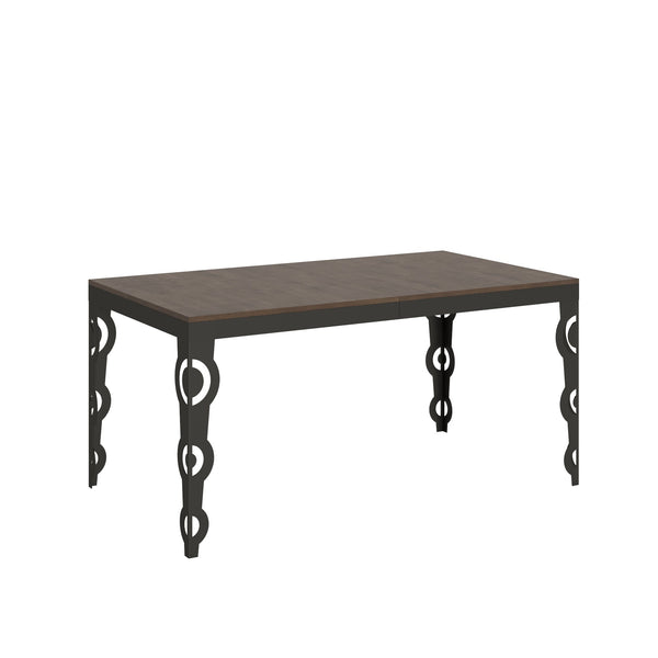 Tavolo Allungabile 160-420x90x77 cm Karamay Evolution Noce sconto