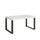 Tavolo Allungabile 160-264x90x77 cm Tecno Premium Bianco Frassino