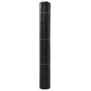 Telo per Pacciamatura 100x2 m Traspirante e Anti-UV in Polipropilene Nero   