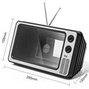 Schermo Lente Ingrandimento 12” Video per Smartphone Scocca Bianco