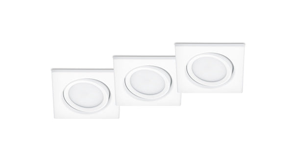 online Illuminazione da Incasso da Interno a LED in Metallo Bianco Opaco