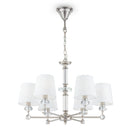 Lampadario Neoclassic in Metallo Riverside Cromo